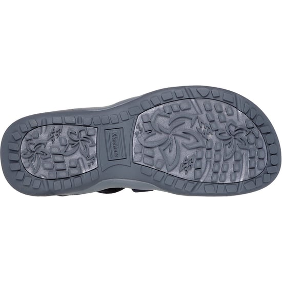 Skechers Reggae Slim Stretch Flex Dames Sandalen Navy - Image 2