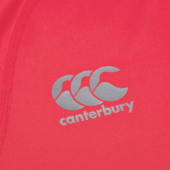 Canterbury Heren Klein Logo Super Light T-Shirt (Vlag rood) - Image 3