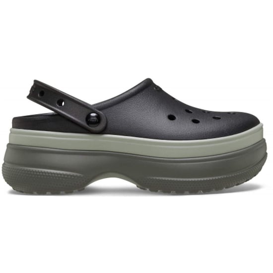 Crocs Classic Stacked Thermoplastische Zwarte Klompen - Image 1