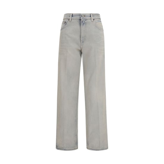 Haikure Blauwe Katoenen Relaxed Fit Jeans - Image 1