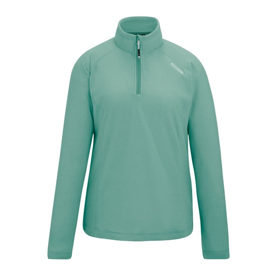 Regatta - Geweldige Outdoor Dames Montes Half Zip Fleece Top (Ivy Mos) - Image 1