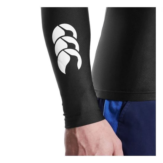 Canterbury Heren Thermoreg Base Layer Top met lange mouwen (Zwart) - Image 2