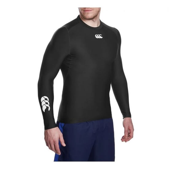 Canterbury Heren Thermoreg Base Layer Top met lange mouwen (Zwart) - Image 3