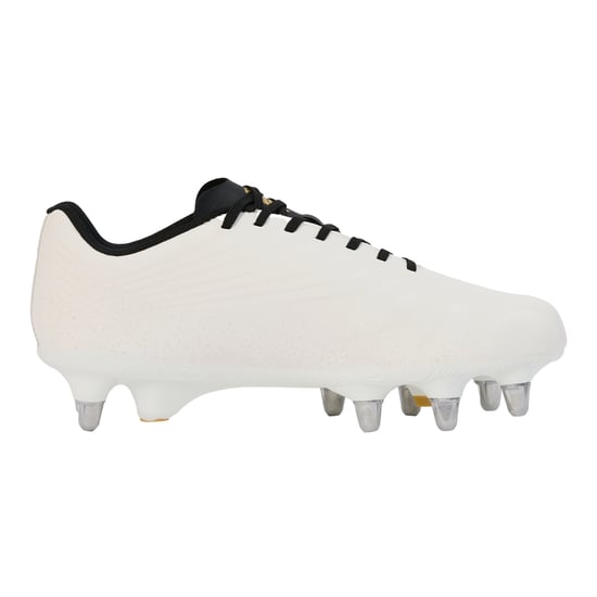 Canterbury Unisex Adult Stampede Groundbreak Team Gestempelde Zachte Grond Voetbalschoenen (Wit) - Image 1