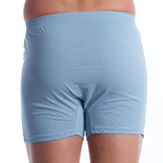 Verpakking van 2 Essentiële Katoenen Heren Boxershorts met Elastische Tailleband A0100 - Image 4