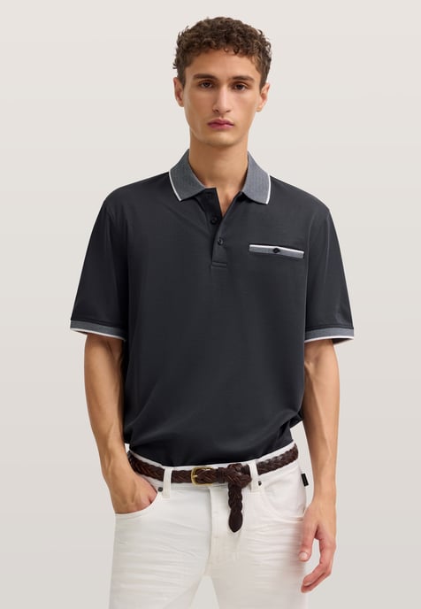 Bugatti Herren Polo shirt Modern Fit met borstzak - Image 1