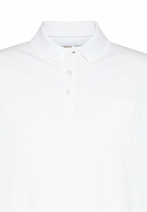 Bugatti Herren Poloshirt Modern Fit van een katoenmix - Image 3