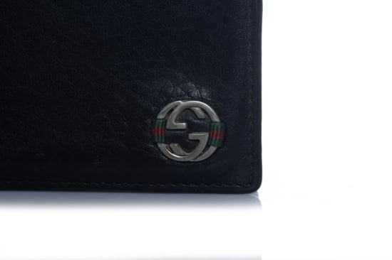Gucci, zwarte leren portemonnee - Image 2