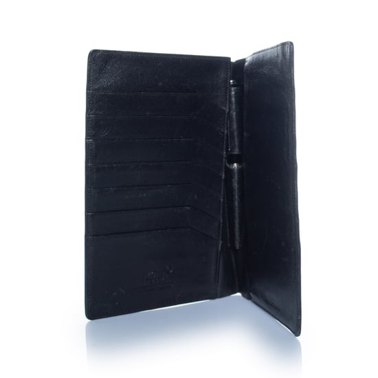 Montblanc leren portemonnee met pen - Image 3