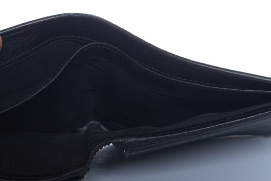 Gucci, zwarte leren portemonnee met bijtje - Image 4