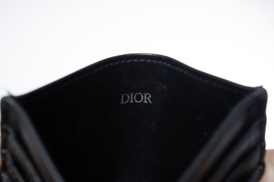 Dior kaarthouder van monogramcanvas en leer. - Image 4