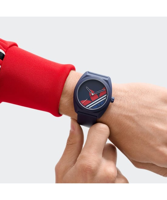 Adidas Originals Project Three Unisex Blauwe Horloge AOST26042 - Image 4