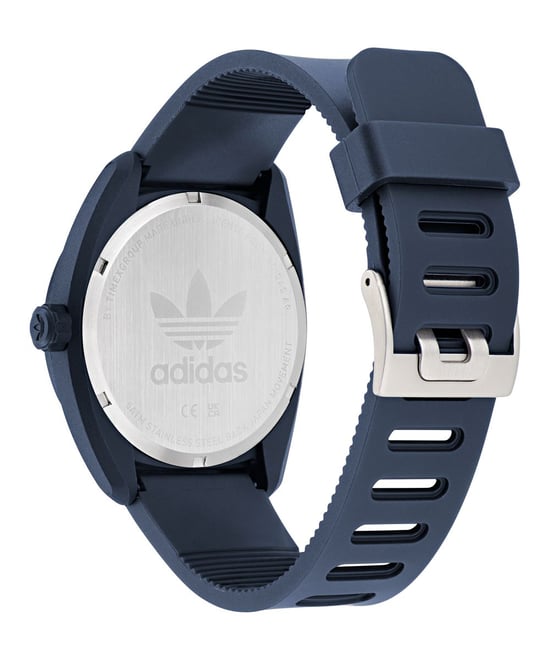 Adidas Originals Project Three Unisex Blauwe Horloge AOST26046 - Image 3