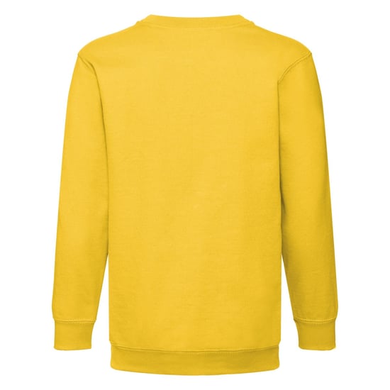Fruit of the Loom Kinder/Kids Premium Sweatshirt met Inzetstuk (Zonnebloem) - Image 2