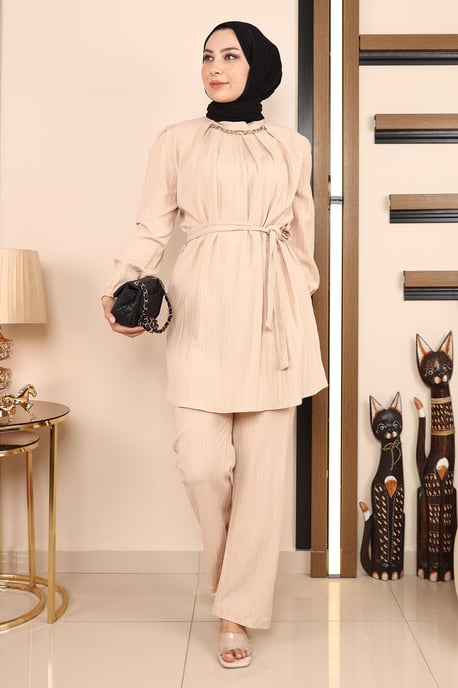 Ketting Detailed Pak Beige - Image 1