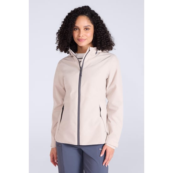 Mountain Warehouse Dames/Dames Vancouver II Waterdichte Jas (Beige) - Image 1