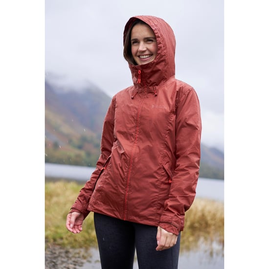 Mountain Warehouse Dames/Dames Swerve Packaway Waterdicht Jasje (Roest) - Image 1