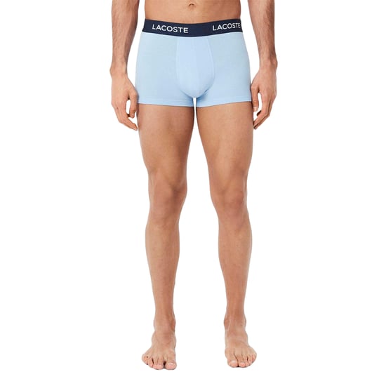 Lacoste Katoenen stretch boxershorts heren (3-pack) (Lichtblauw/blauw/navy) - Image 2