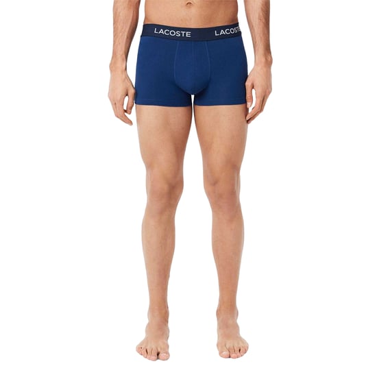 Lacoste Katoenen stretch boxershorts heren (3-pack) (Lichtblauw/blauw/navy) - Image 3