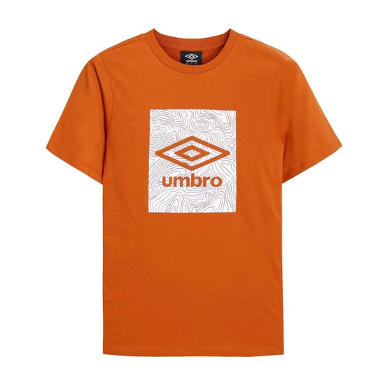 Umbro Heren Geo Wave T-Shirt (Goud Vlam) - Image 1