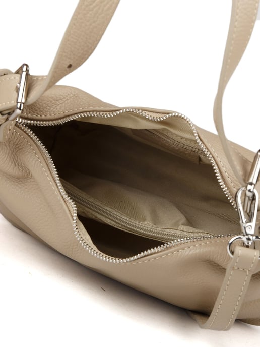 Giulia Monti Schoudertas Grijs Beige - Image 4