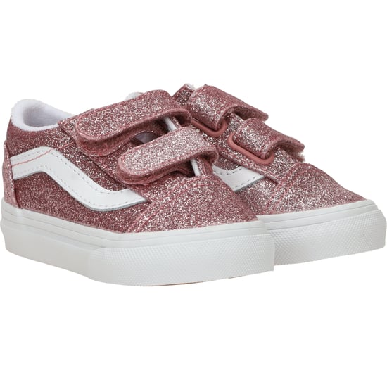 Vans Old Skool V Glitter Rose Gold Sneakers Meisjes - Image 2