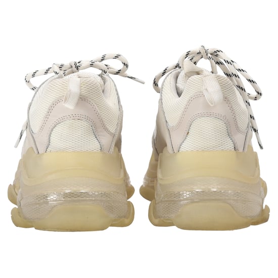Balenciaga Triple S sneakers met transparante zool in wit polyester - Image 3