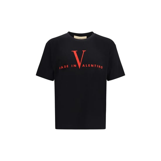 Valentino Zwarte Katoenen T-shirt - Image 1