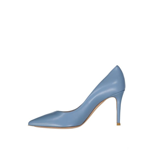 Gianvito Rossi Blauwe Leren Hakken - Image 3
