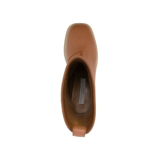 Stella McCartney Bruine Polyethyleen Enkellaarsjes - Image 4