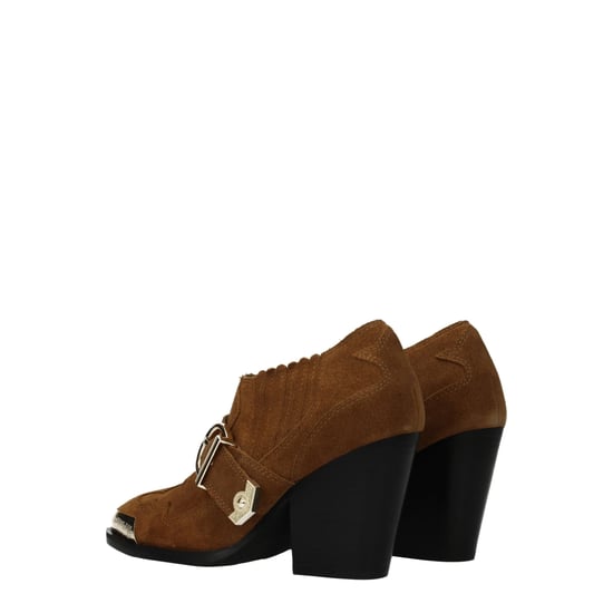 Versace Jeans Bruine Leren Enkellaarzen - Image 4