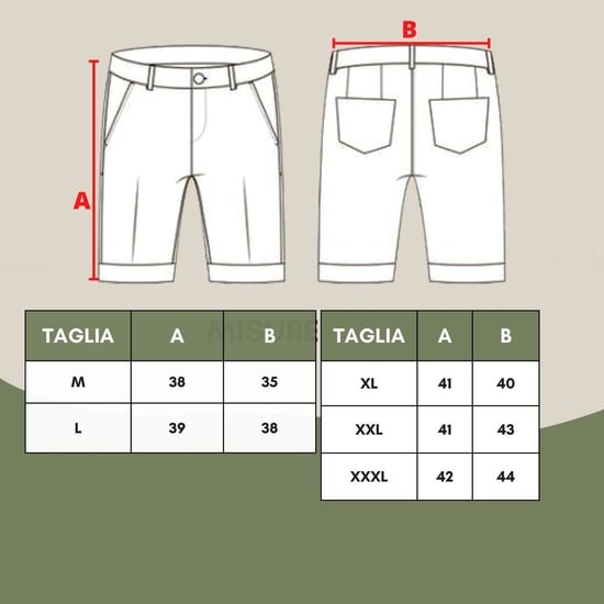 Malo Beige Polyester Korte Broek - Image 4