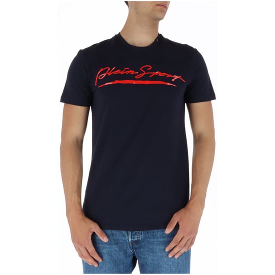 Plein Sport Brand Signature Logo Grey T-Shirt - Image 4