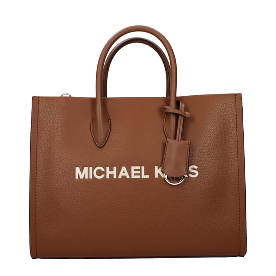 Michael Kors Bruine Leren Handtas - Image 1