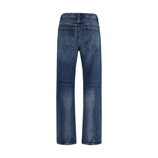 Khaite Blauwe Katoenen Hoge Taille Jeans - Image 2