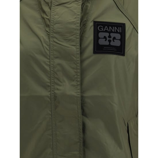 Ganni Bicolor Nylon Shell Jas - Image 3