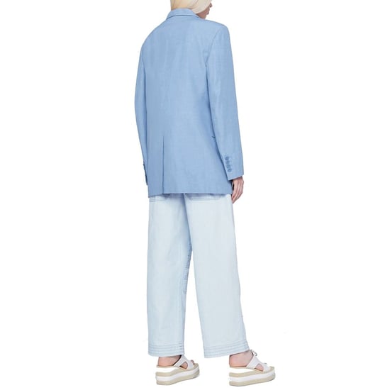 Stella McCartney Blauwe Katoenen Casual Broek - Image 3