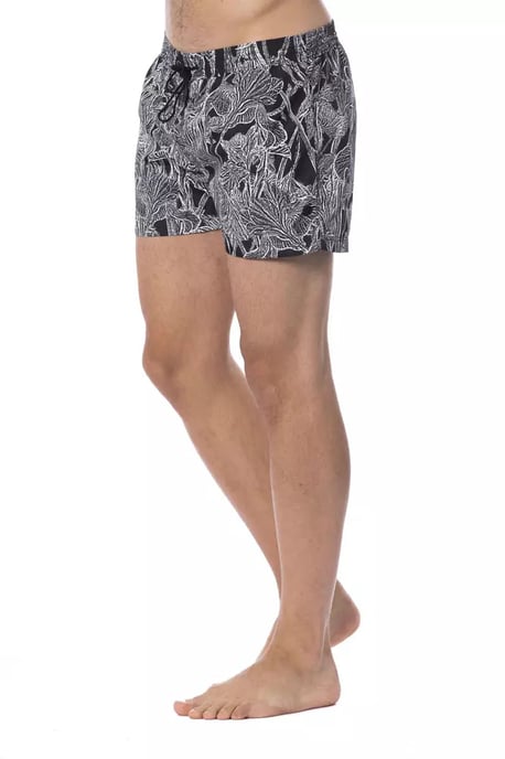 Roberto Cavalli Sport Zwarte Polyester Heren Zwemkleding - Image 2
