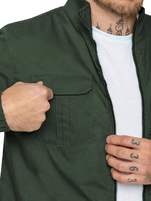 Enzo | Lichtgewicht Funnel Neck Jas voor Mannen - Image 3