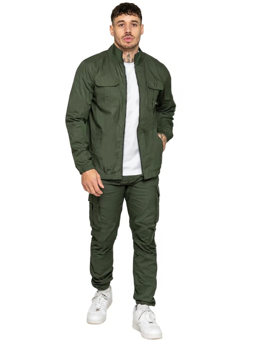 Enzo | Lichtgewicht Funnel Neck Jas voor Mannen - Image 4