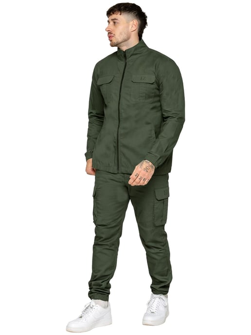 Enzo | Lichtgewicht Funnel Neck Jas voor Mannen - Image 5