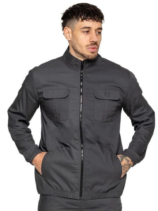 Enzo | Heren Lichtgewicht Funnel Neck Jacket - Image 2