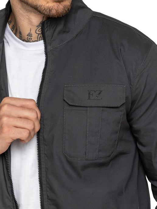 Enzo | Heren Lichtgewicht Funnel Neck Jacket - Image 3
