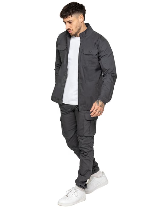 Enzo | Heren Lichtgewicht Funnel Neck Jacket - Image 4