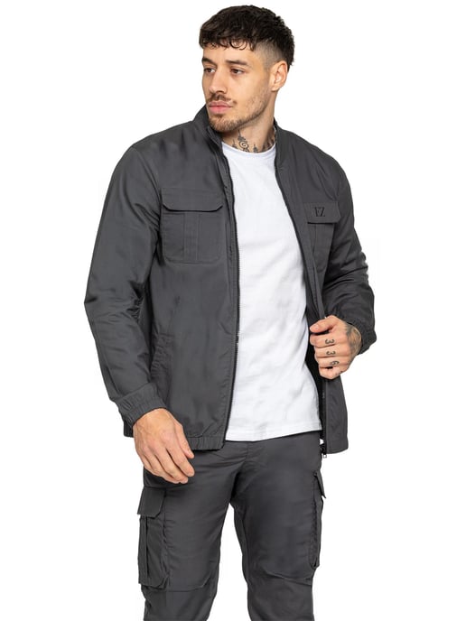 Enzo | Heren Lichtgewicht Funnel Neck Jacket - Image 5