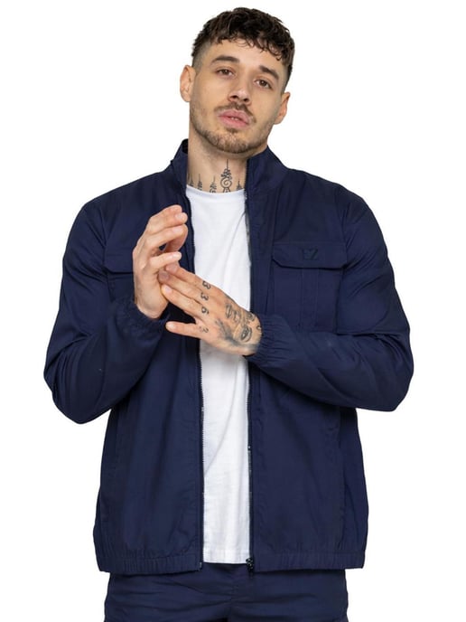 Enzo | Heren Lichtgewicht Funnel Neck Jas - Image 1