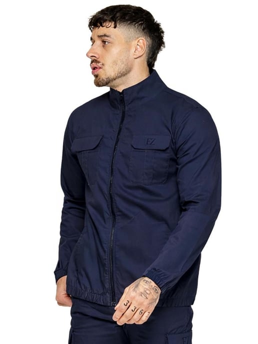 Enzo | Heren Lichtgewicht Funnel Neck Jas - Image 2