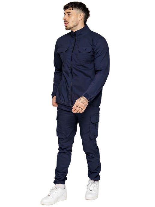 Enzo | Heren Lichtgewicht Funnel Neck Jas - Image 5