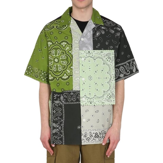 Kenzo Bicolor Katoenen Korte Mouwen Shirt - Image 2