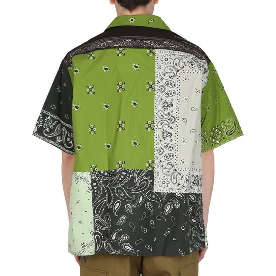 Kenzo Bicolor Katoenen Korte Mouwen Shirt - Image 3